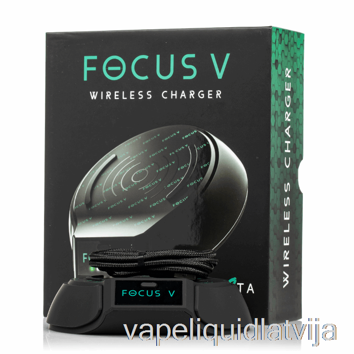 Focus V Carta 2 Bezvadu Lādētājs Black Vape šķidrums